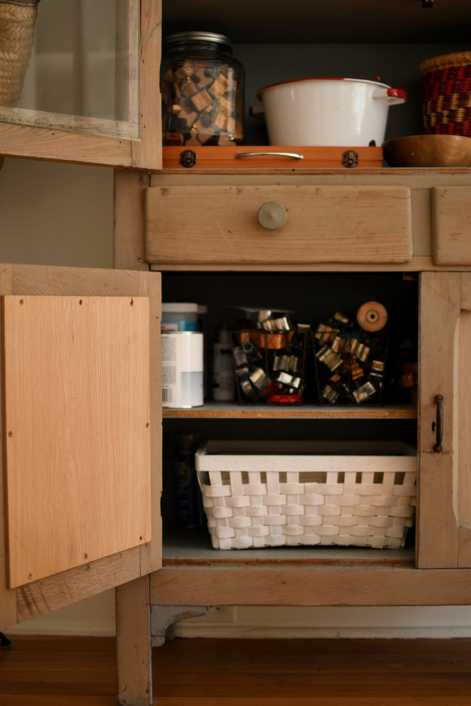 Tidy Home Tips & Tidbits | No. 2: Create a Craft Cupboard » Homesong