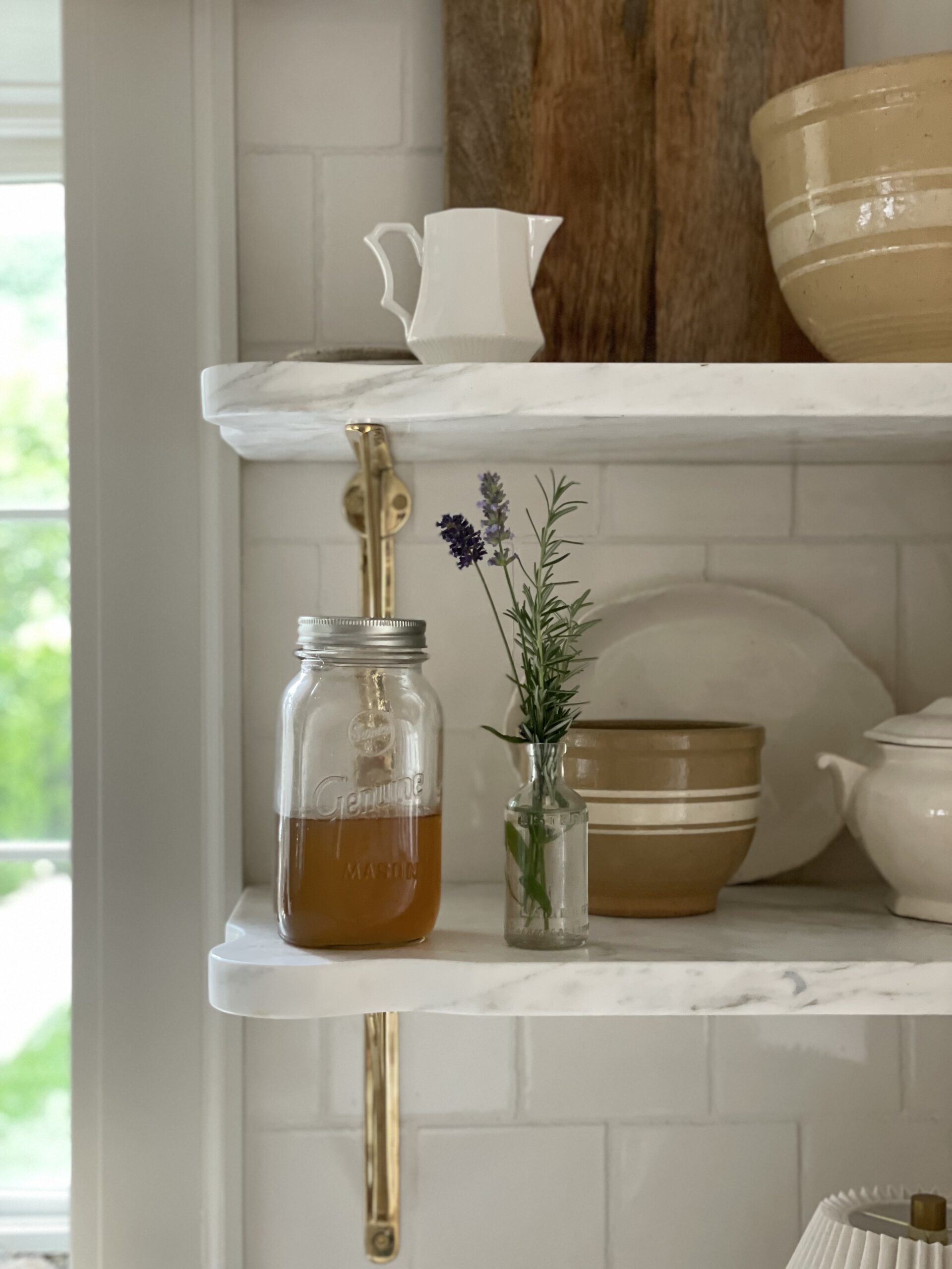 Rosemary Lavender Honey Simple Syrup